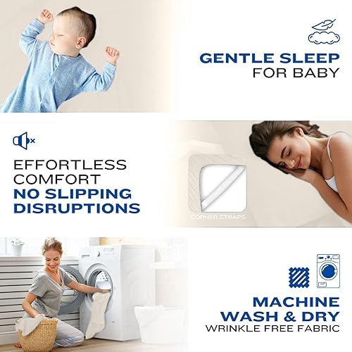 Miniatura 5 de DREAMCARE Juego sábanas, 4 piezas, talla Cal King, refrescantes, esquinas tipo bolsillos profundos hasta 21 pulgadas, fundas almohada, más suavidad,