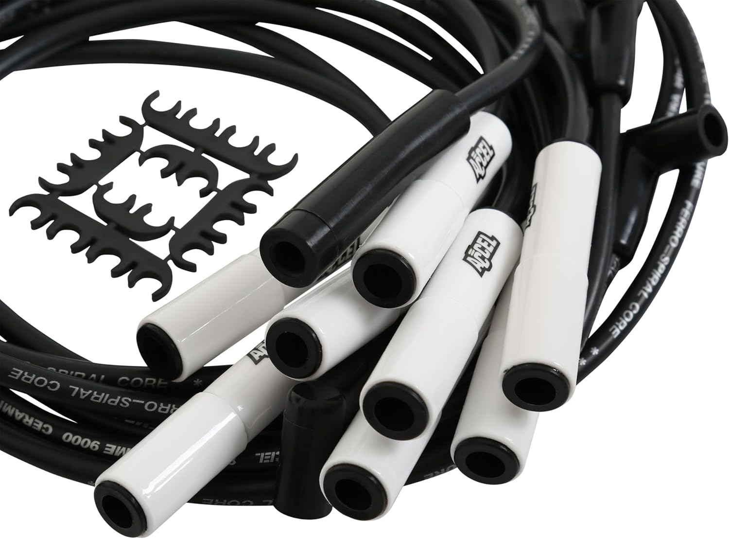 ACCEL 9023C Extreme 9000 Spark Plug Wire Set Ceramic Boot