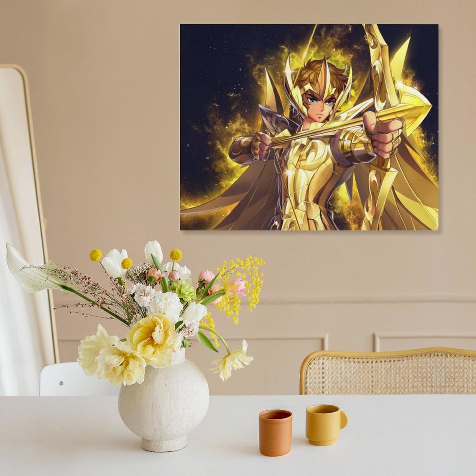 聖闘士星矢 アートパネル Amazon.co.jp: 聖闘士星矢アートパネル 絵画 壁の装飾 落書き アート