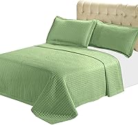 Vista 14 de sheetsnthings Juego de sábanas de microfibra acolchada sin arrugas de lujo de 2 piezas (beige, individual)