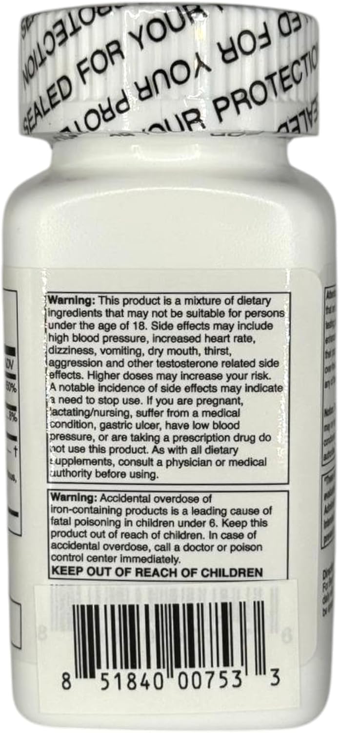 Winn-50-1 Month Supply - 90 Capsules - Dietary Supplement - Support Lean Physique and Athleticism