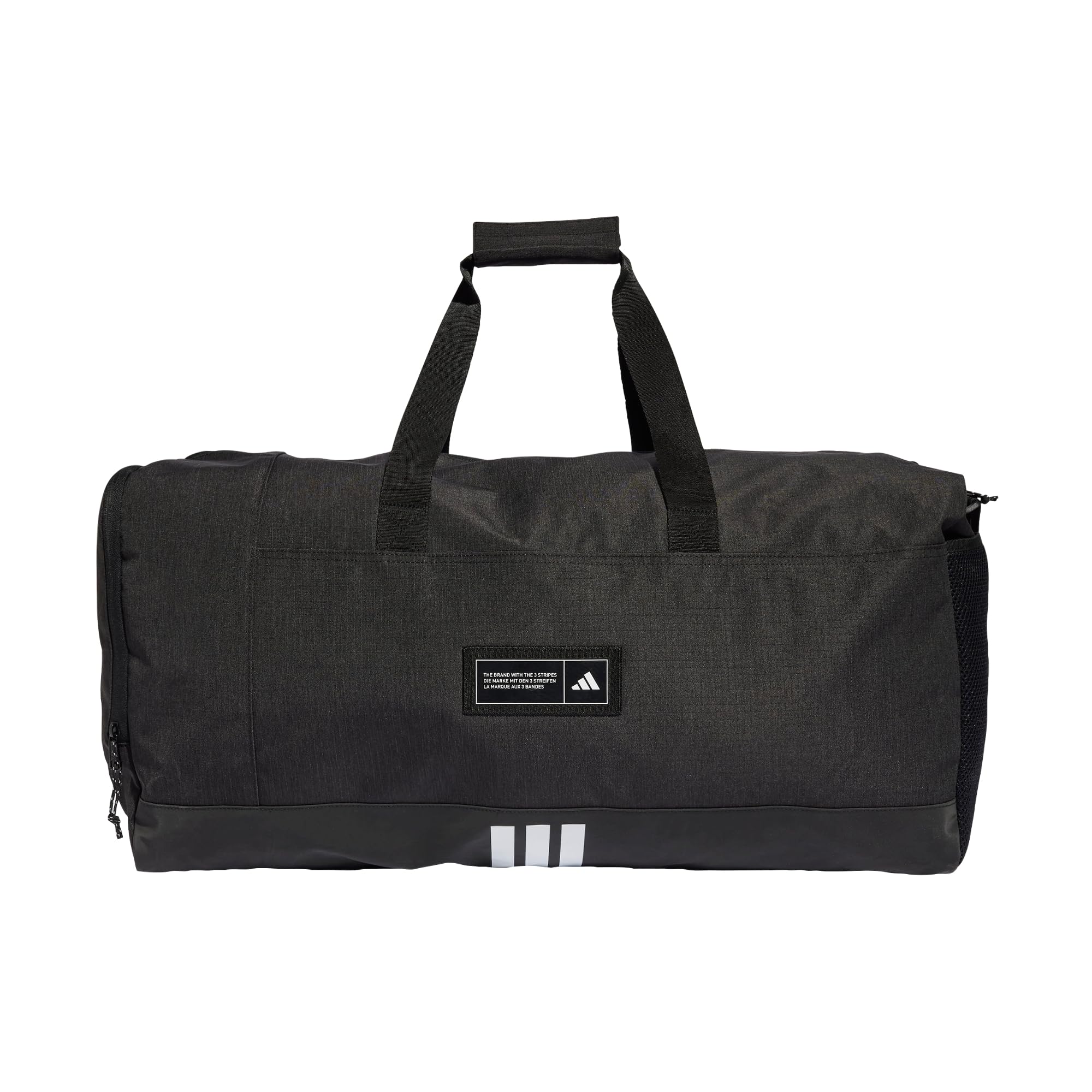 adidas Unisex 4ATHLTS Duffel Bag Large, Black/White, One Size
