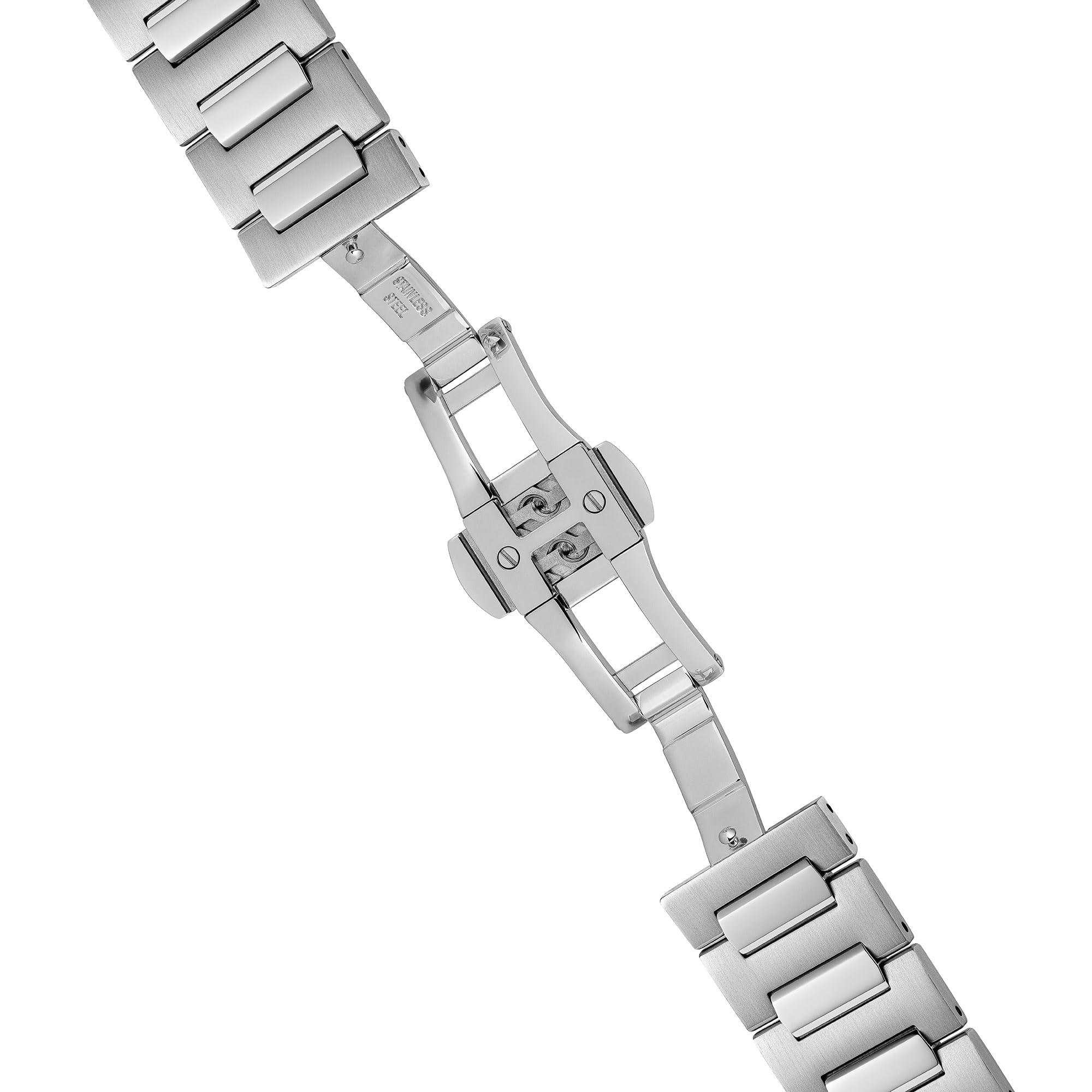 Ingersoll The Faller I17601 męski automatyczny zegarek 43,5 mm z szarą tarczą i srebrną bransoletą ze stali nierdzewnej