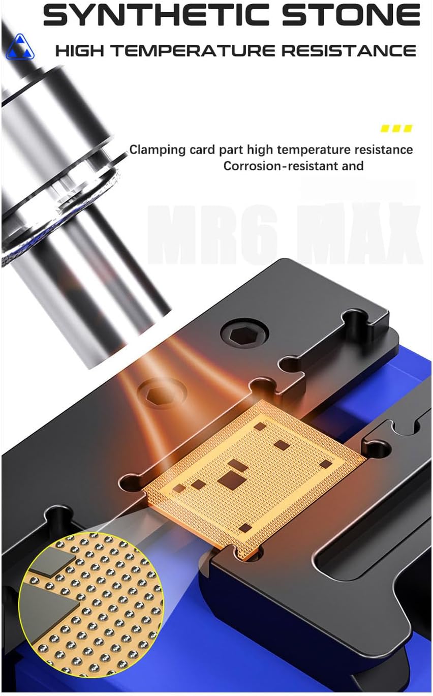 Air Double Bearing Repair Fixture Board Soldering Motherboards Chip Remove Clamp Phone Maintenance Accessories Professional Mobile Repair Clamp