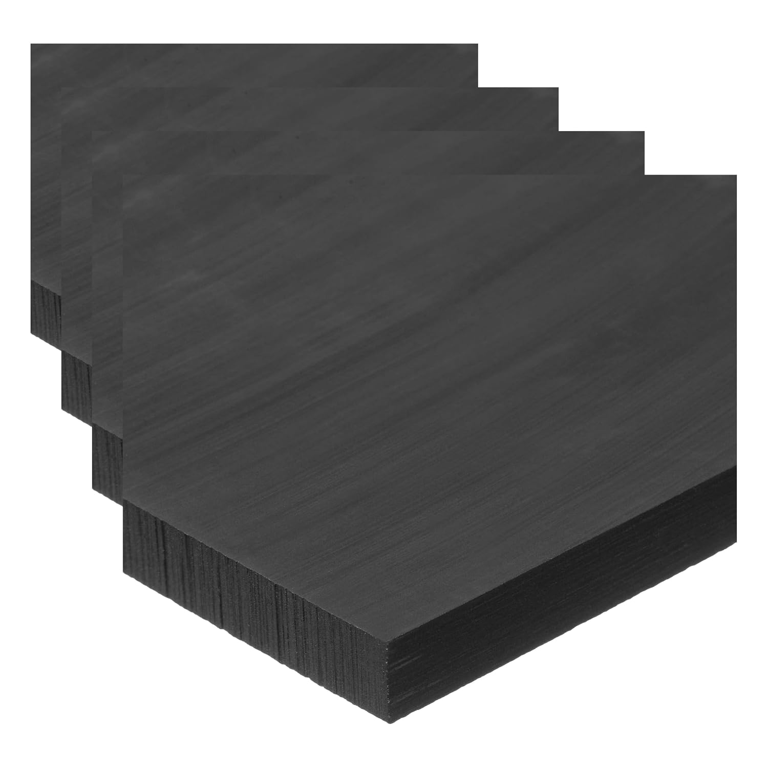 USA Sealing BULK-PS-UHMWB-412 Black UHMW Polyethylene Plastic Bar, 1" Height, 1-1/2" Width, 12" Length (Pack of 4)