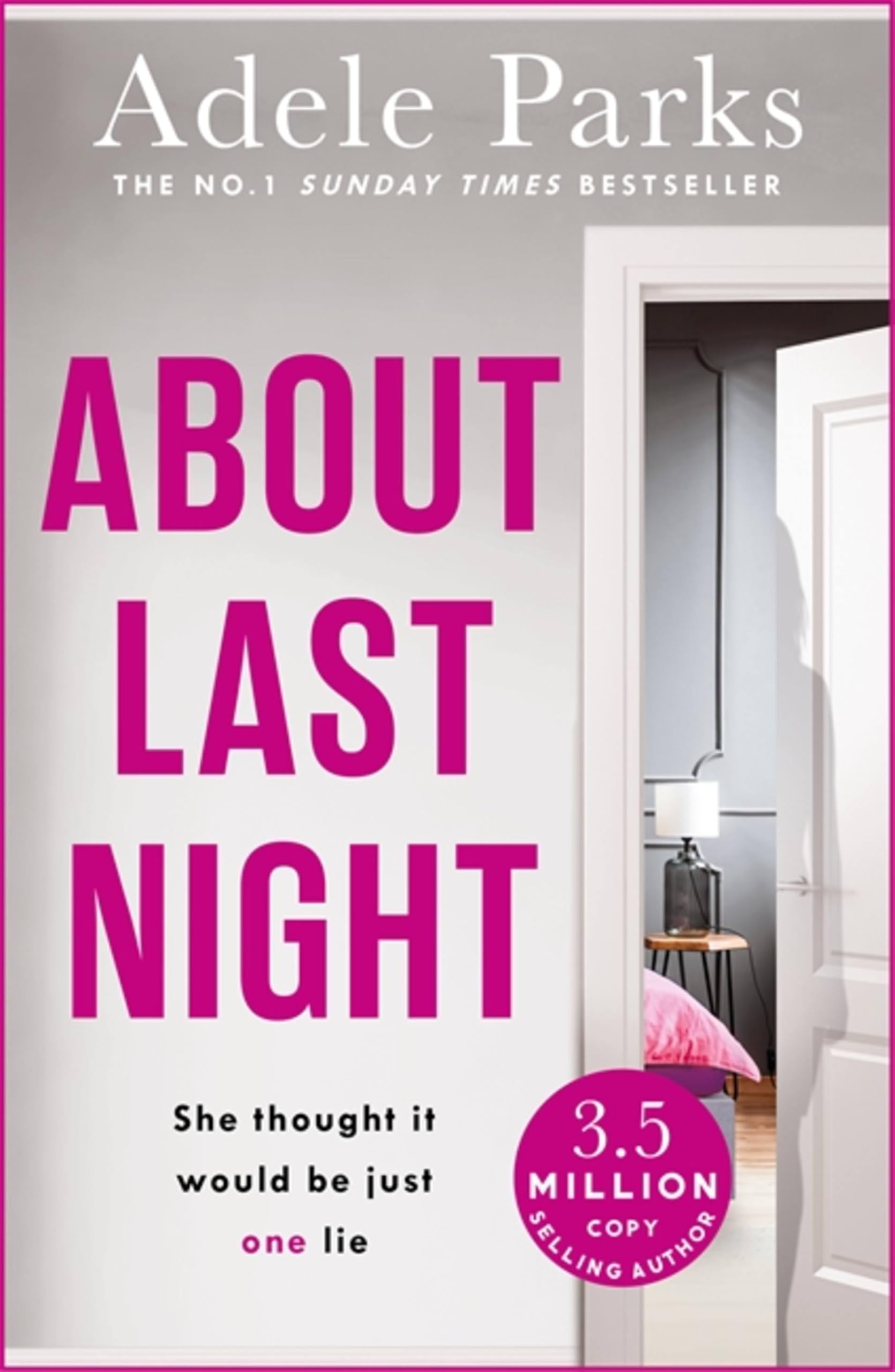 About Last Night By Adele Parks. 9780755371310
