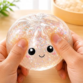 Çin Mantısı Patlamayan Sürpriz Squishy Oyuncak TPR Stres Topu Bambu Kutulu
