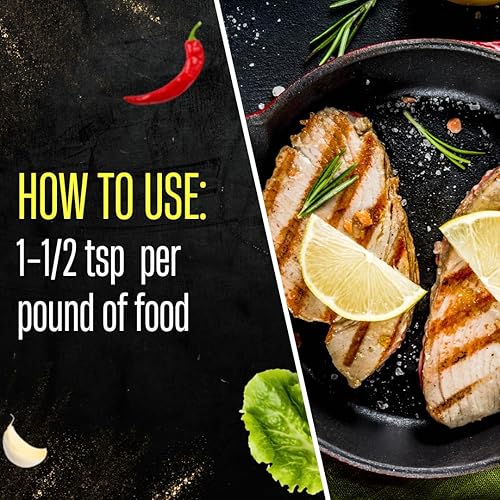 Vista 14 de Bald Buck Paquete de 2 condimentos, 8 onzas (1 sabor audaz + 1 quema lenta) condimento para pollo BBQ Rib Rub Condimento y frote para barbacoa