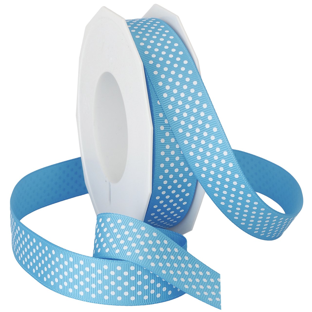 Ruban gros-grain Morex turquoise qui ne s'effiloche pas pour réussir tous vos nœuds décoratifs