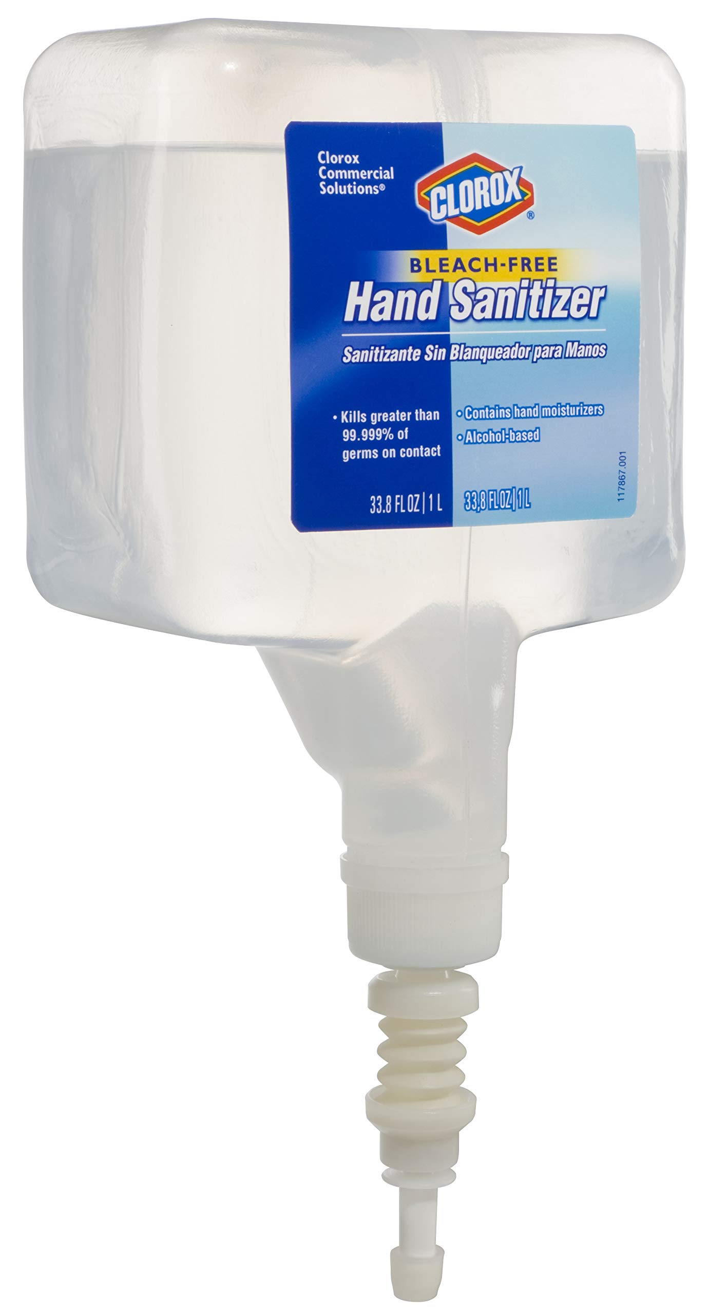 Clorox Commercial Solutions Hand Sanitizer Dispenser Refill, 1 L