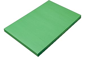 Prang (Formerly SunWorks) Green Construction Paper: 100 Sheet, 12" x 18"