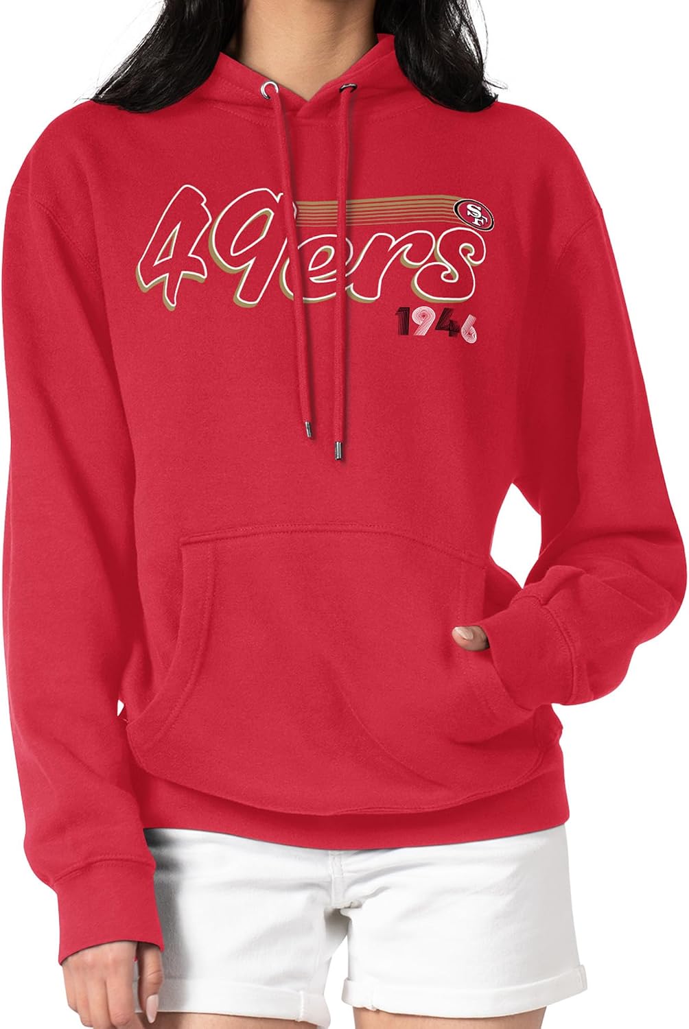 Starter Women's NFL Groovy Script Pullover Hoodie