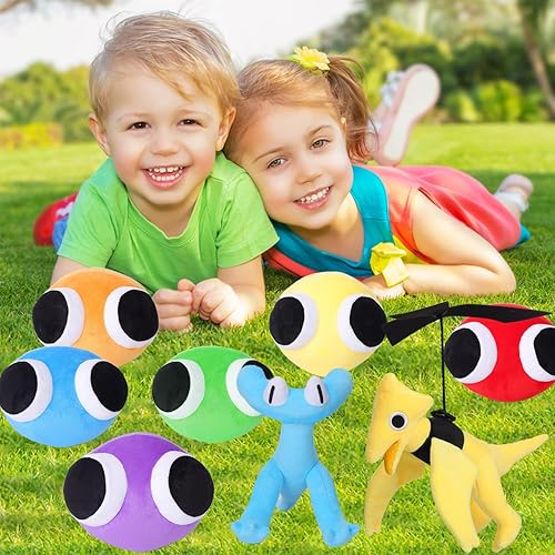 Miniatura 9 de FJFFJF Juguetes de peluche arcoíris, muñeco de peluche de arcoíris, capítulo 2, juguetes de peluche para fanáticos, cumpleaños y niños