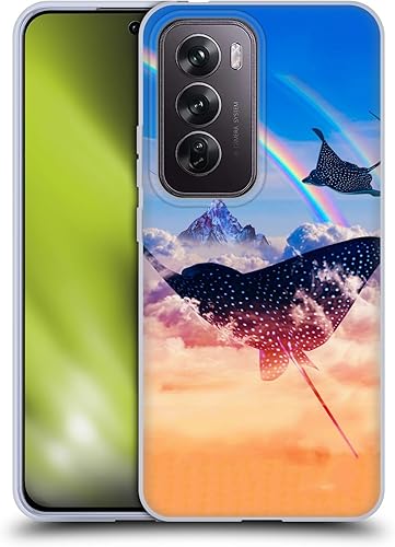 Miniatura 9 de Head Case Designs Funda de gel suave con licencia oficial de Dave Loblaw Synthwave Street Sci-Fi y Surreal, compatible con Oppo Reno12 Pro 5G Calle