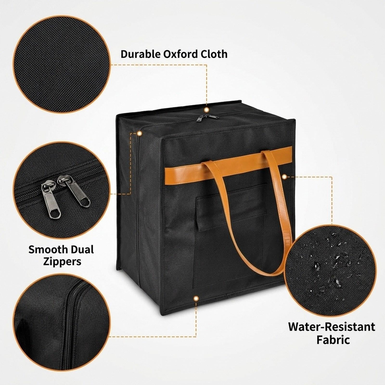 Generic Borsa Portaoggetti Leggera E Portatile in Tessuto Oxford, Ideale per Riporre 6 Paia di Scarpe, Perfetta per Danza, Escursionismo, Tennis E Calcio.