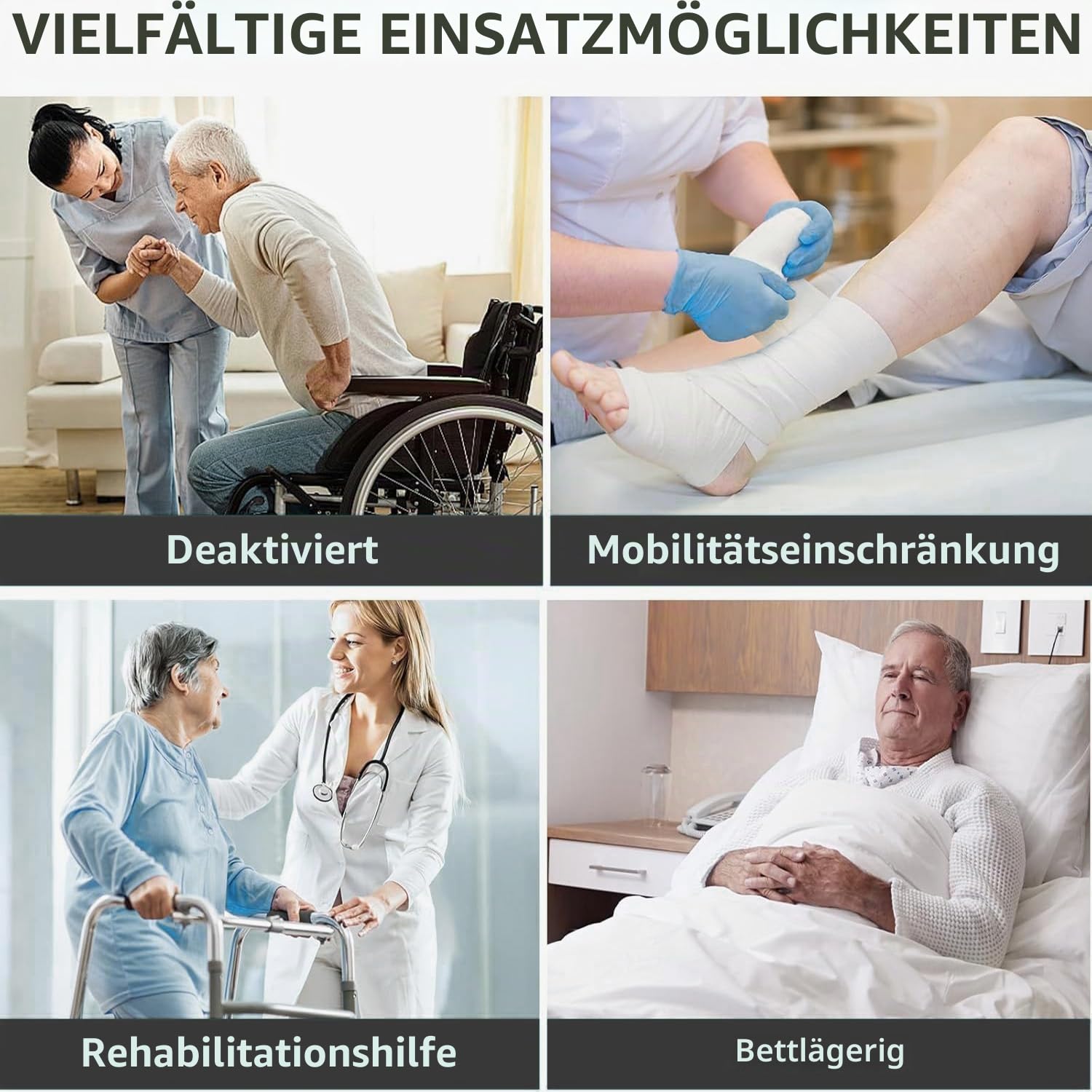 Transfer Schultergurt,Transferhilfen für Bett Rollstuhl,Entlastet das Pflegepersonal,für Rollstuhlfahrer,ältere Menschen,Behinderte(Schwarz)