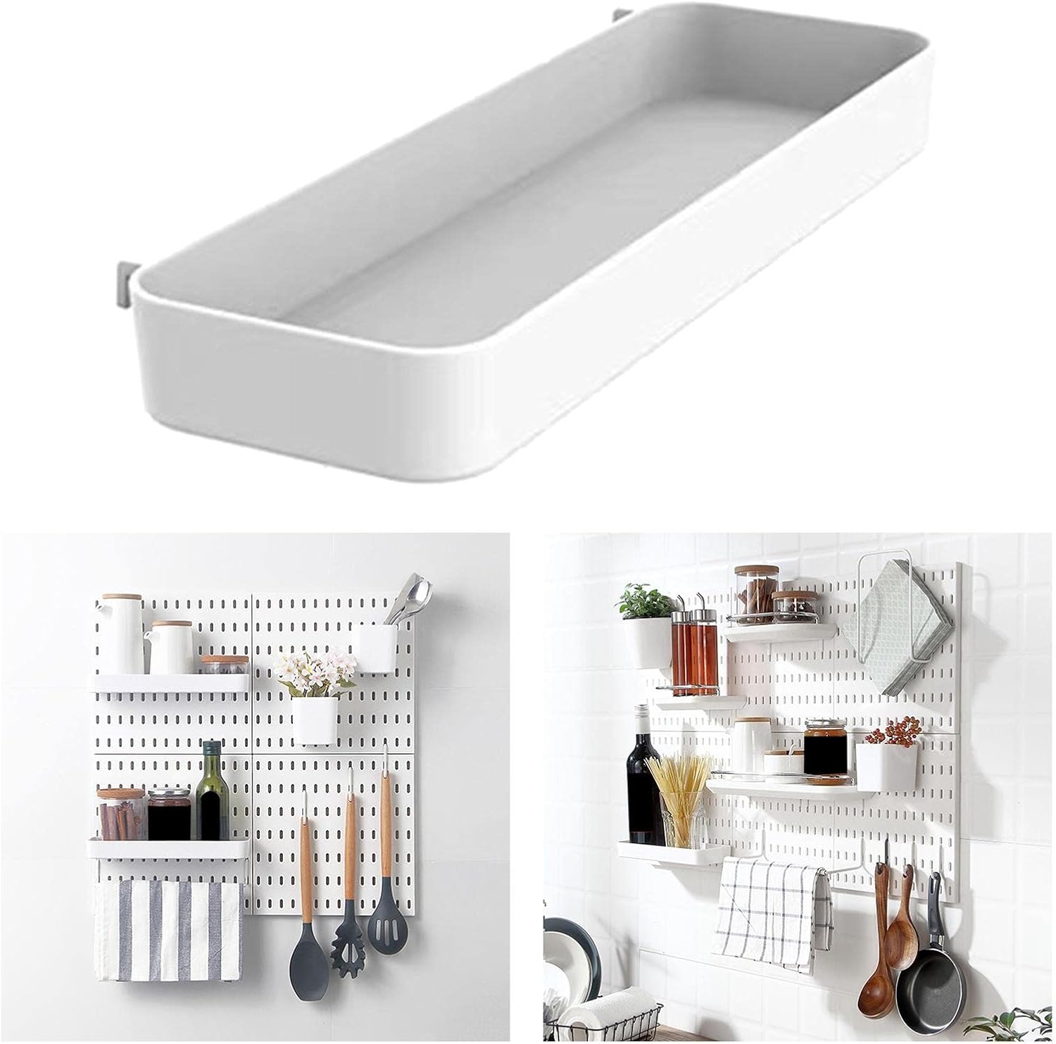 Pegboard Various Tools Easy Installation DIY for Office Garage Bathroom Storage Case