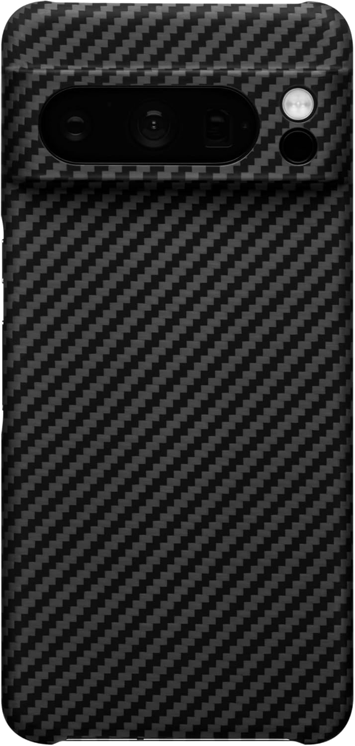 Latercase | Pixel 8 Pro Case | Classic | Durable Thin Phone Case | 0.6mm Aramid Fiber, Precision Laser-Cut, Full Camera Protection, Non-Slip Matte Finish | Compatible with Pixel 8 Pro