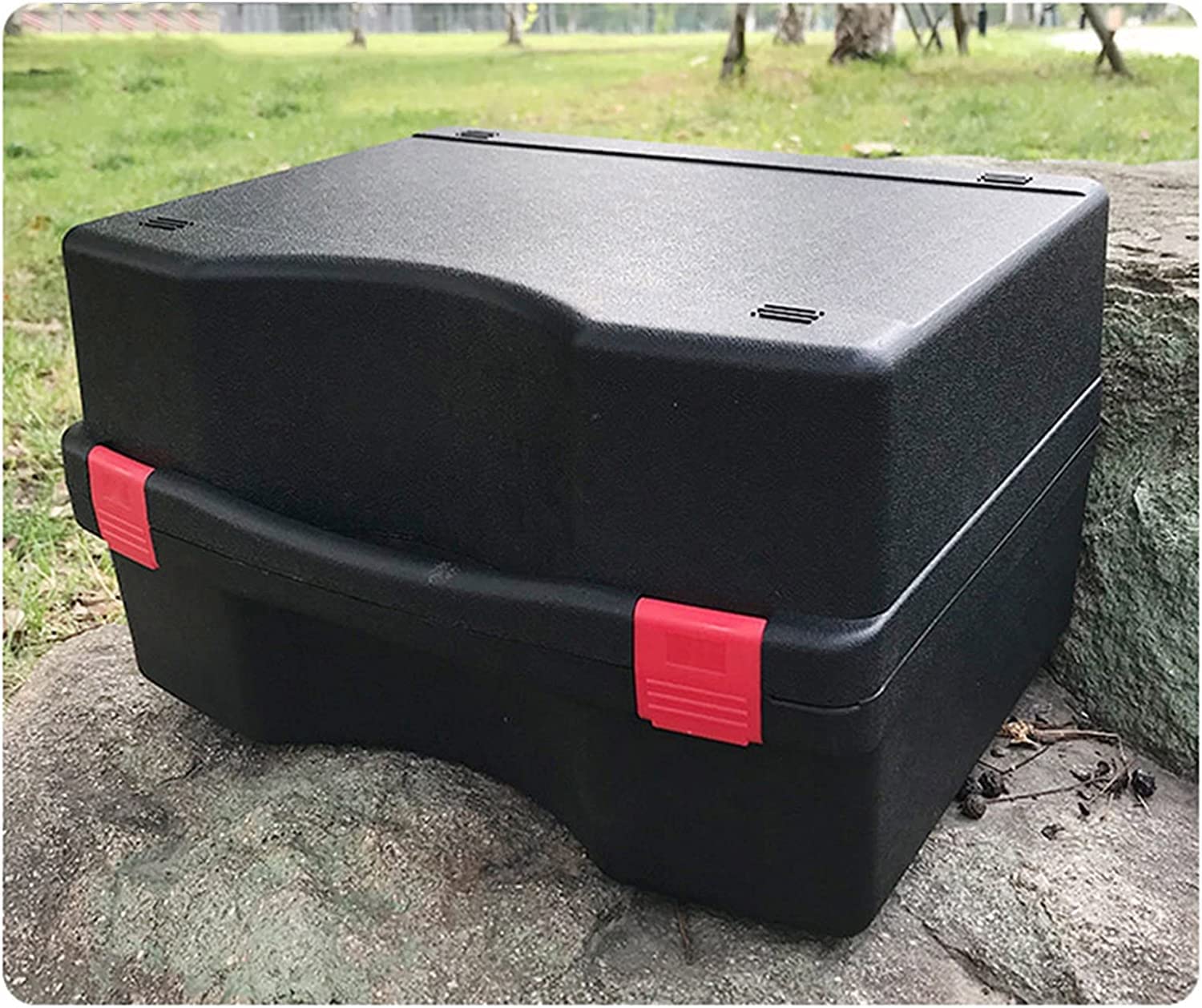 Set di Attrezzi Cassetta degli Attrezzi Kit di Attrezzi per Custodia Portatile in plastica ad Alta capacità con Set di Attrezzi per riporre la Maniglia Leggera Antiscivolo in Spugna Portatile