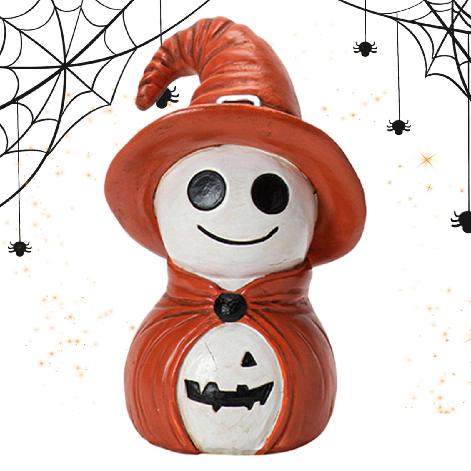 Figura de fantasma con campana en resina fina para hoteles y salones elegantes