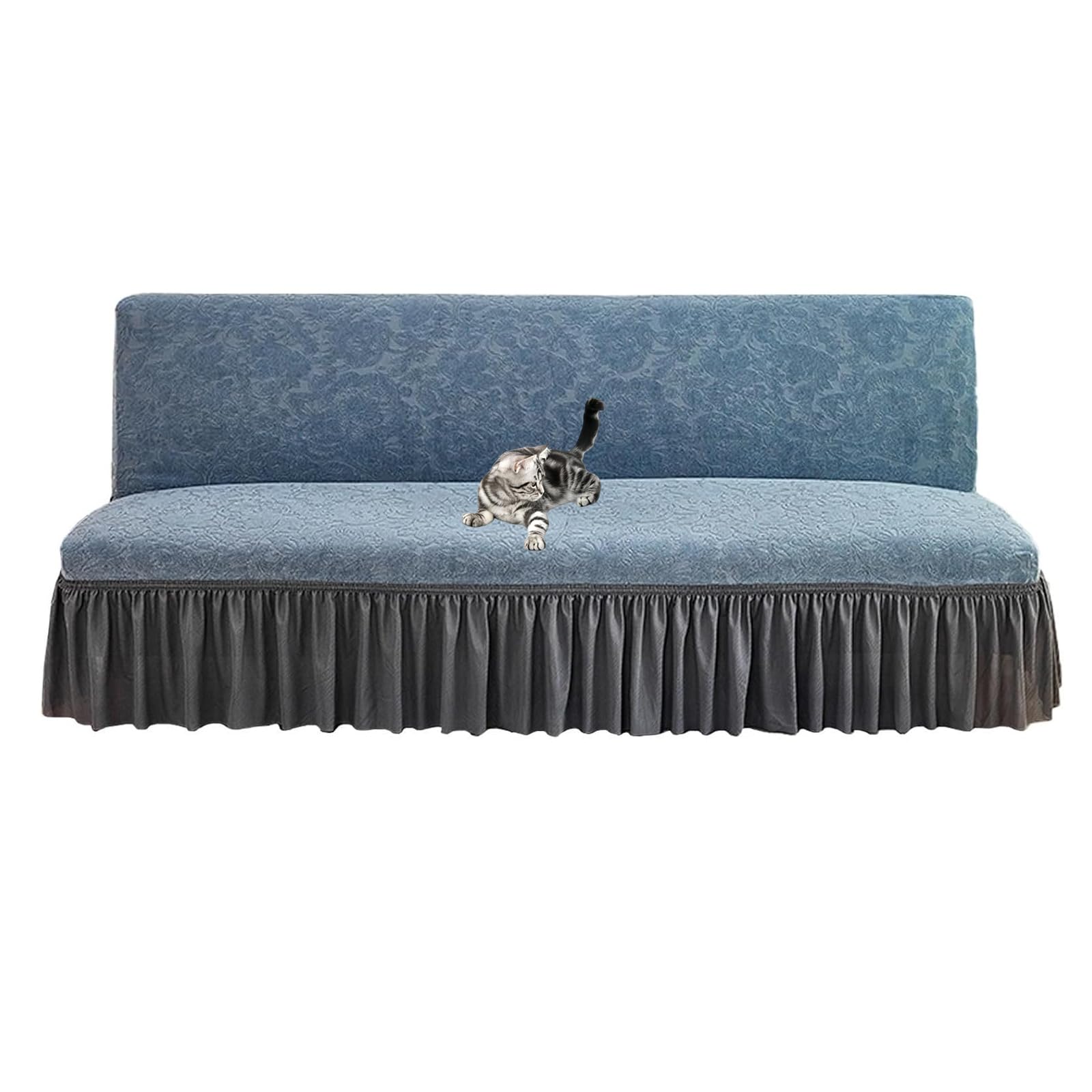 Housse de futon sans accoudoirs pour protéger du chien et du chat