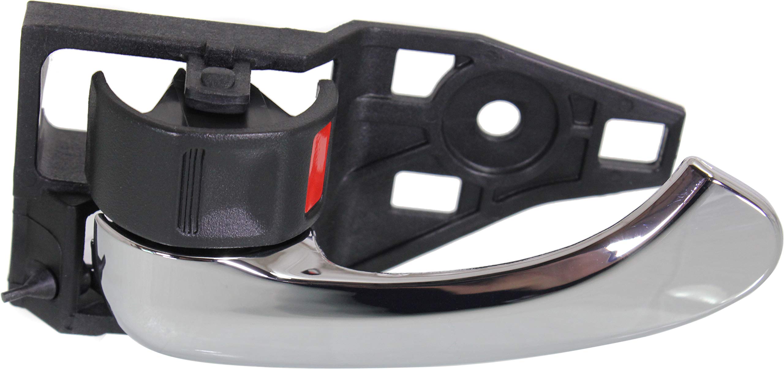 Chrome Interior Door Handle For 2007-2011 Toyota Camry - Front Or Rear Left Side With Lock Button