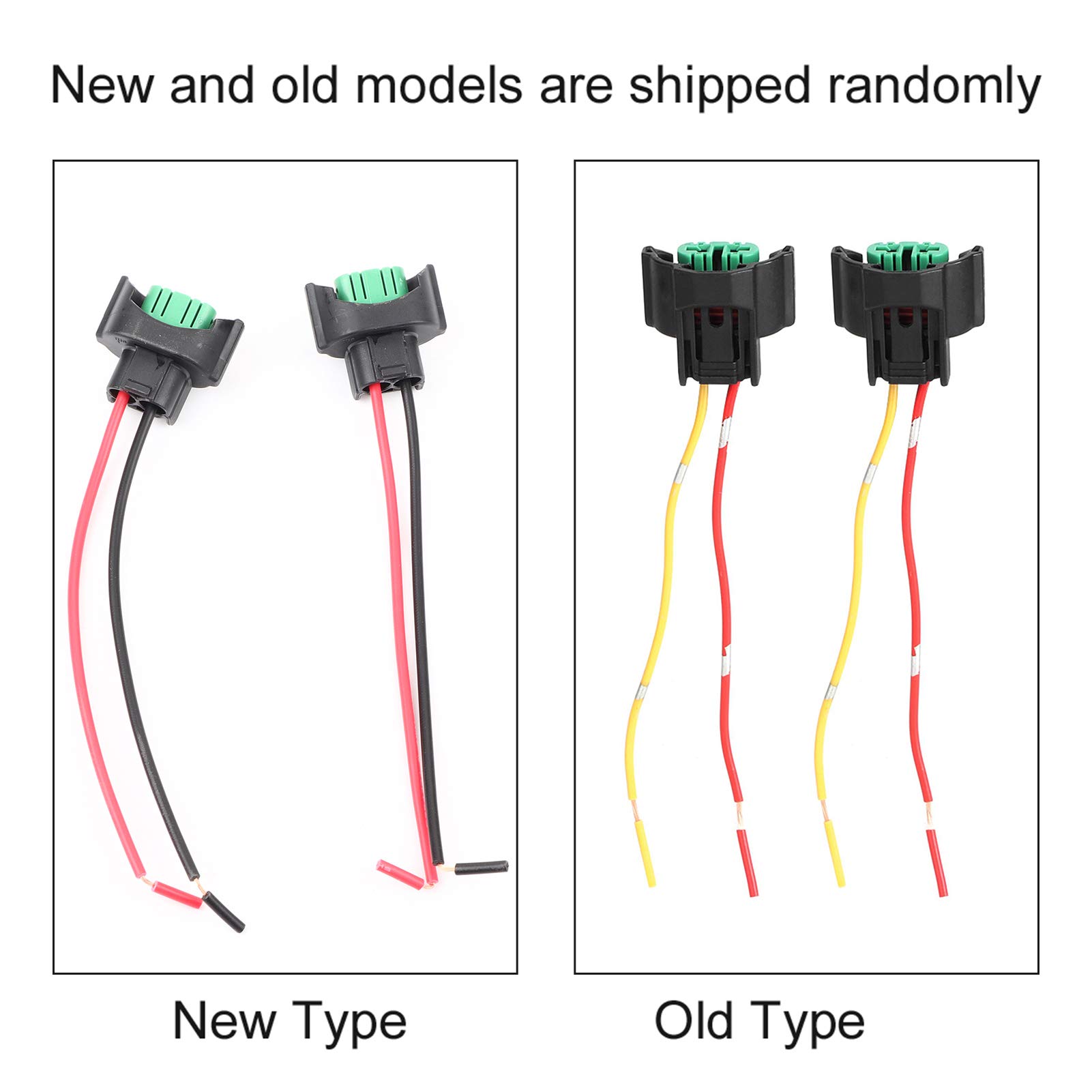Connettore Lampadine H11 - Female Adapter Wiring Socket, 2Pcs Car Motorcycle Female Adapter Wiring Socket Base Lamp Holder Cable Connector Wiring Harness For H8 H11