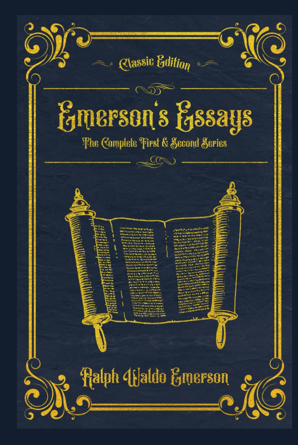 Emerson's Essays: The Complete First & Second Series (Annotated)