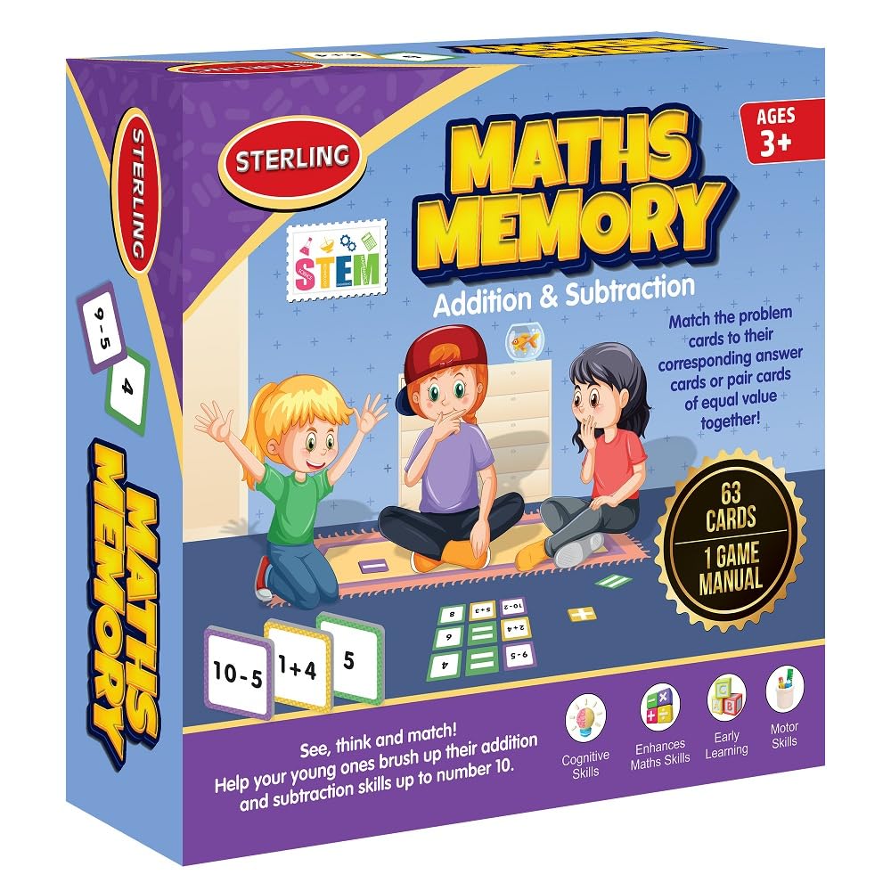 Sterling Maths Memory for Kids (B0D45QBZJ6) Amazon Price History, Amazon Price Tracker
