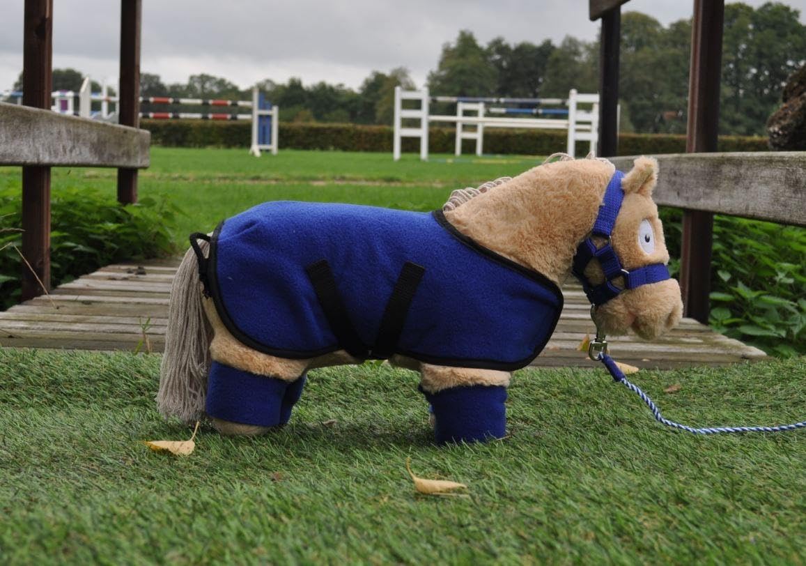 Crafty Ponies Fleece Set Blau