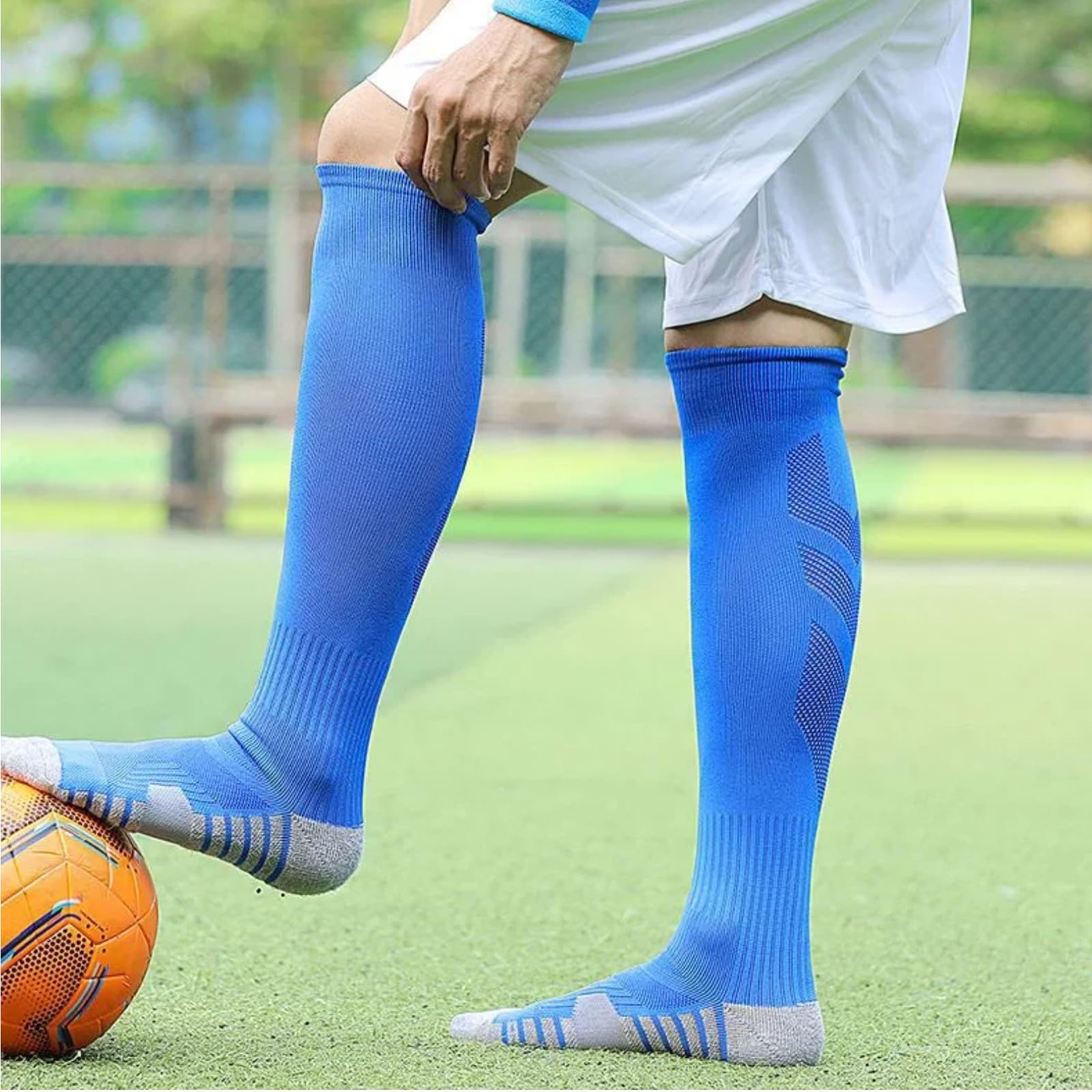 Calzini a compressione in poliestere cotone elastan | Multicolor for lo Sport e il Fitness: Calzini Atletici