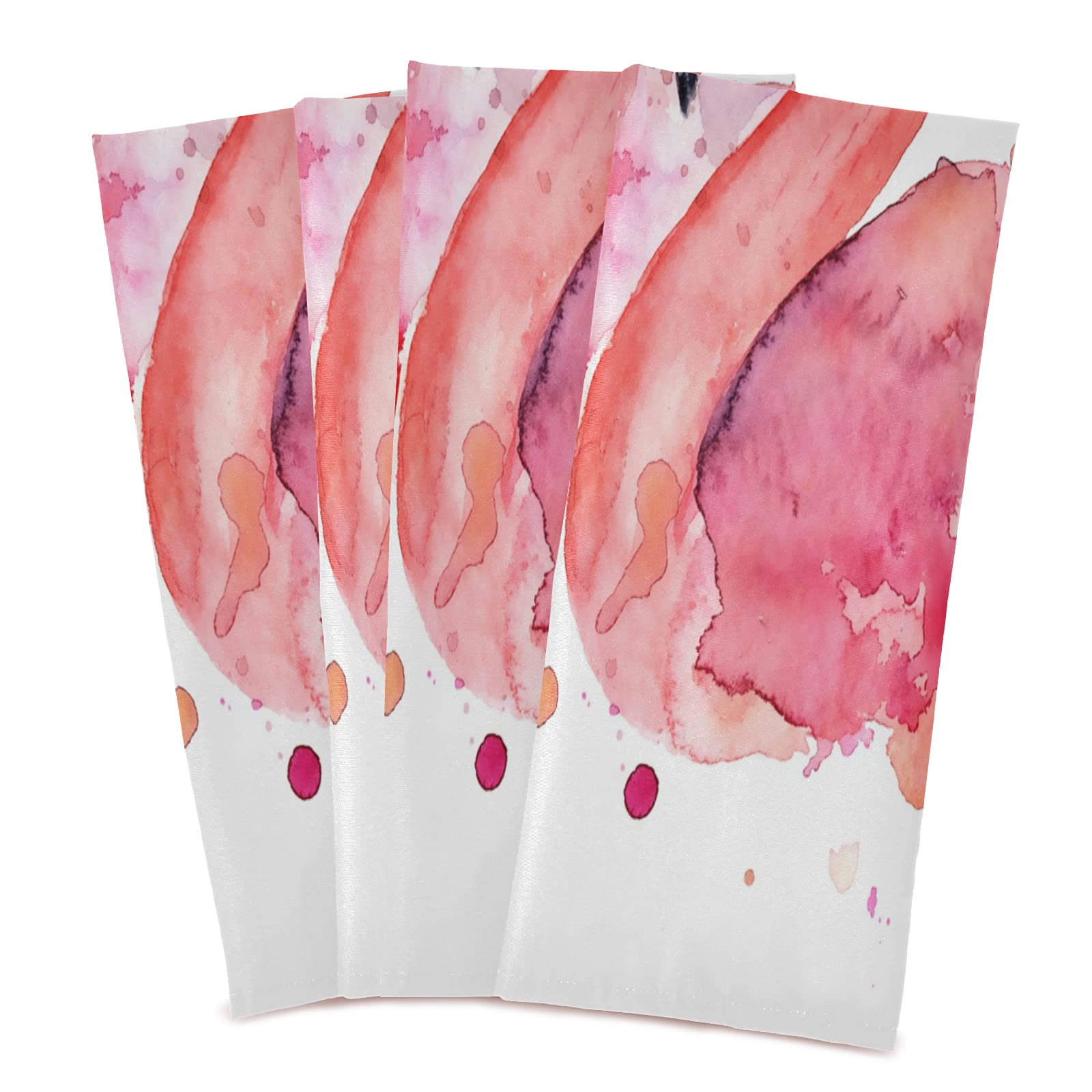Aquarell Flamingo Geschirrtücher 2er-Set – 45,7 X 71,1 Cm, Saugfähig & Maschinenwaschbar