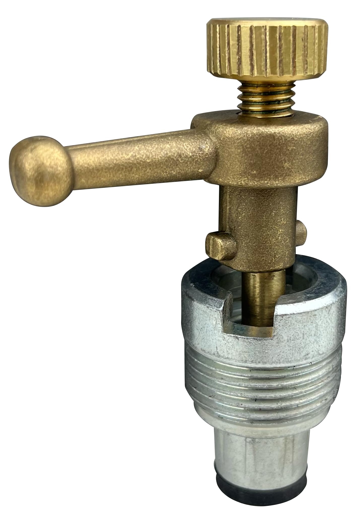 Rubinetto Autoadescante Per Pompa Manuale - Ricambio Per Camper, Roulotte E Barche, Bianco O Nero