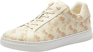 COACH Men's High Line Horse & Carriage Sneaker, Charcoal/Black 7