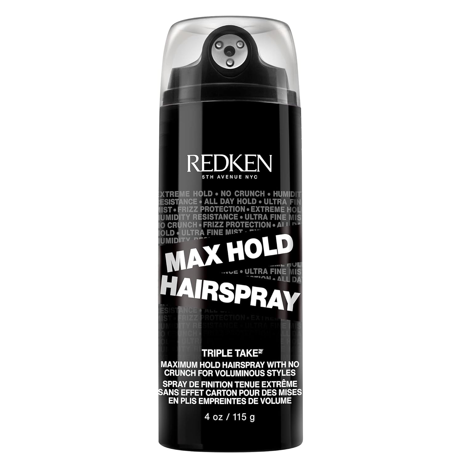 Redken Extreme High Hold Max Hold Hairspray 32 For All Hair Types - Long-Lasting Lift & Body, All-Day Style Control With a Dry Finish, 24h Humidity Resistance