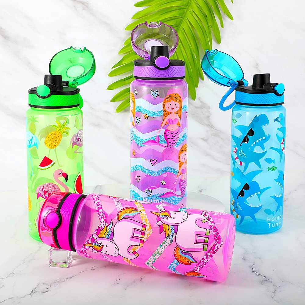 Amazon.com: Home Tune 23oz Kids Water Drinking Bottle 2 Pack