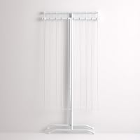 Uscător de rufe pliabil Rayen cu suprafață de uscare de 10 m, finisaj din oțel, compact și ușor, alb, 90x53,5x82 cm 2