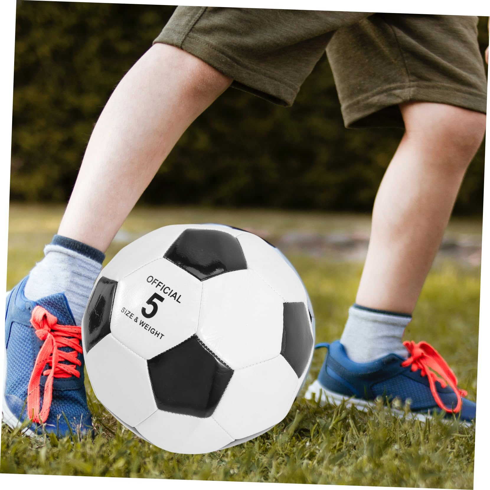BESPORTBLE 6 Piezas Balón De Fútbol De PVC Talla Balón De Fútbol para Entrenamiento y Práctica Infantil Aire