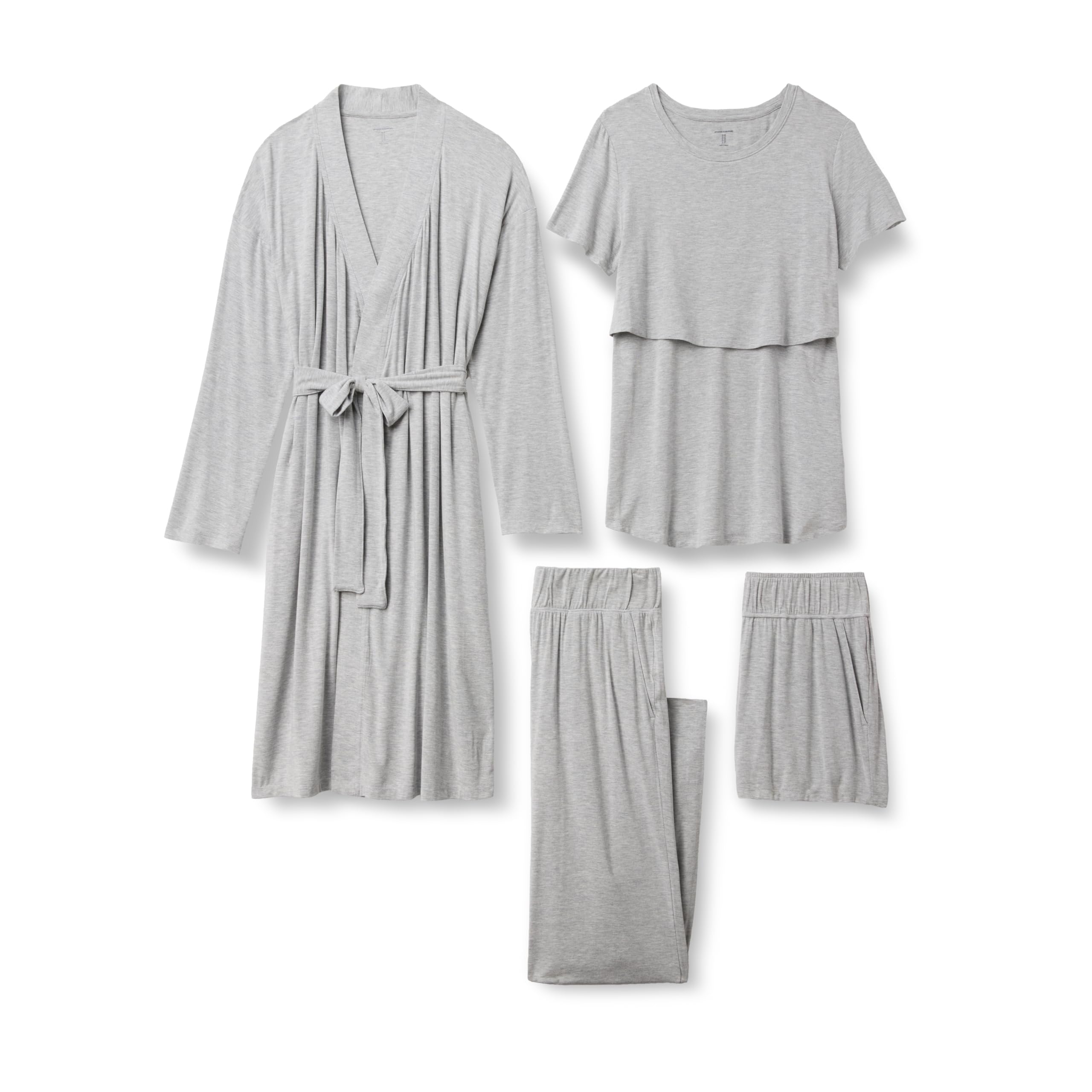 Amazon Essentials Soft Modal Nursing Maternity Sleepwear Bundle