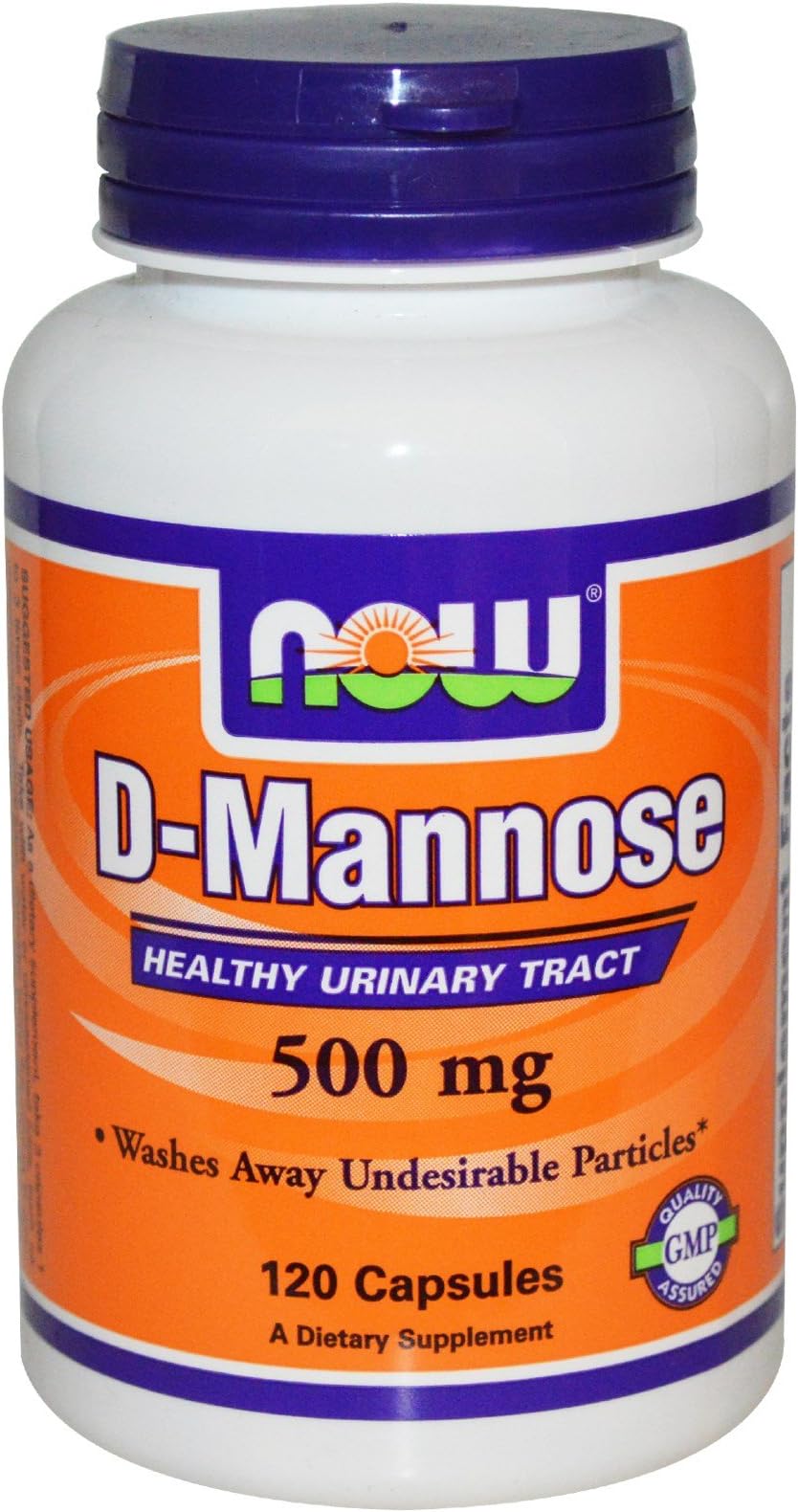Foods D-Mannose, 120 Caps 500 mg