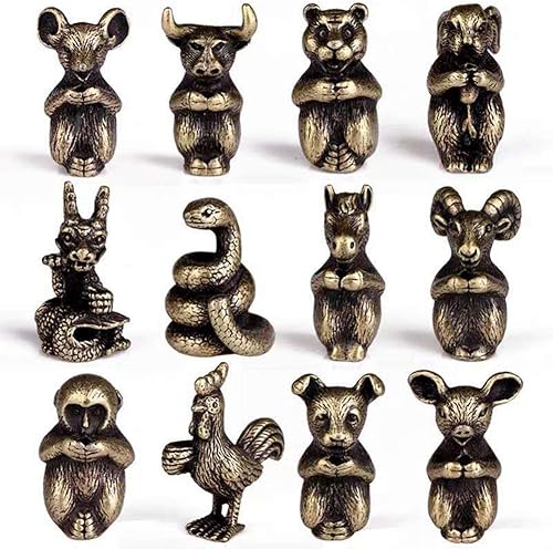 Miniatura 9 de Difusor de decoración de escritorio estilo retro chino zodiaco animal incienso soporte soporte meditación incensario decoración - serpiente