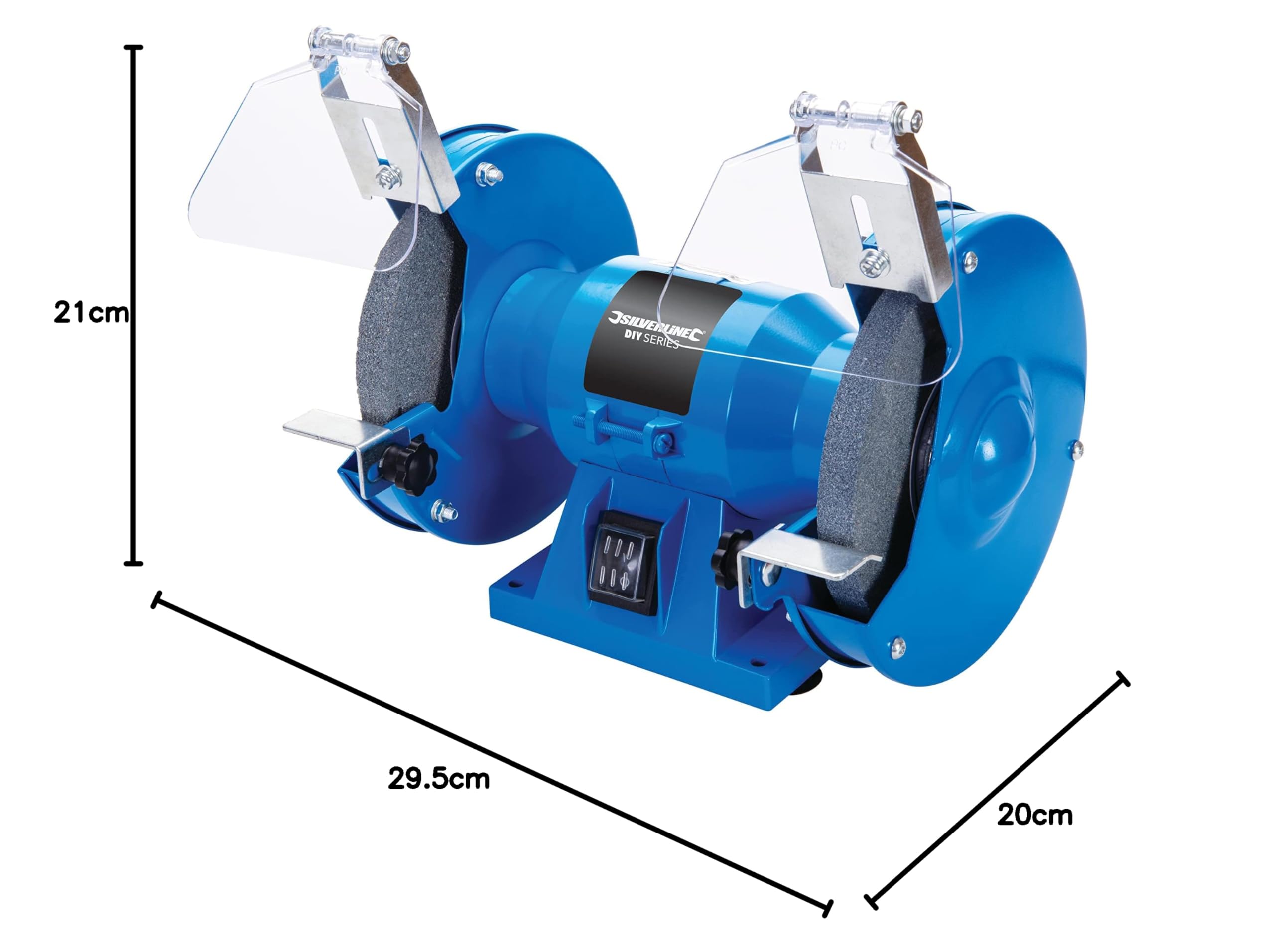 Silverline - Smerigliatrice da banco 150 W 150 mm (263511)
