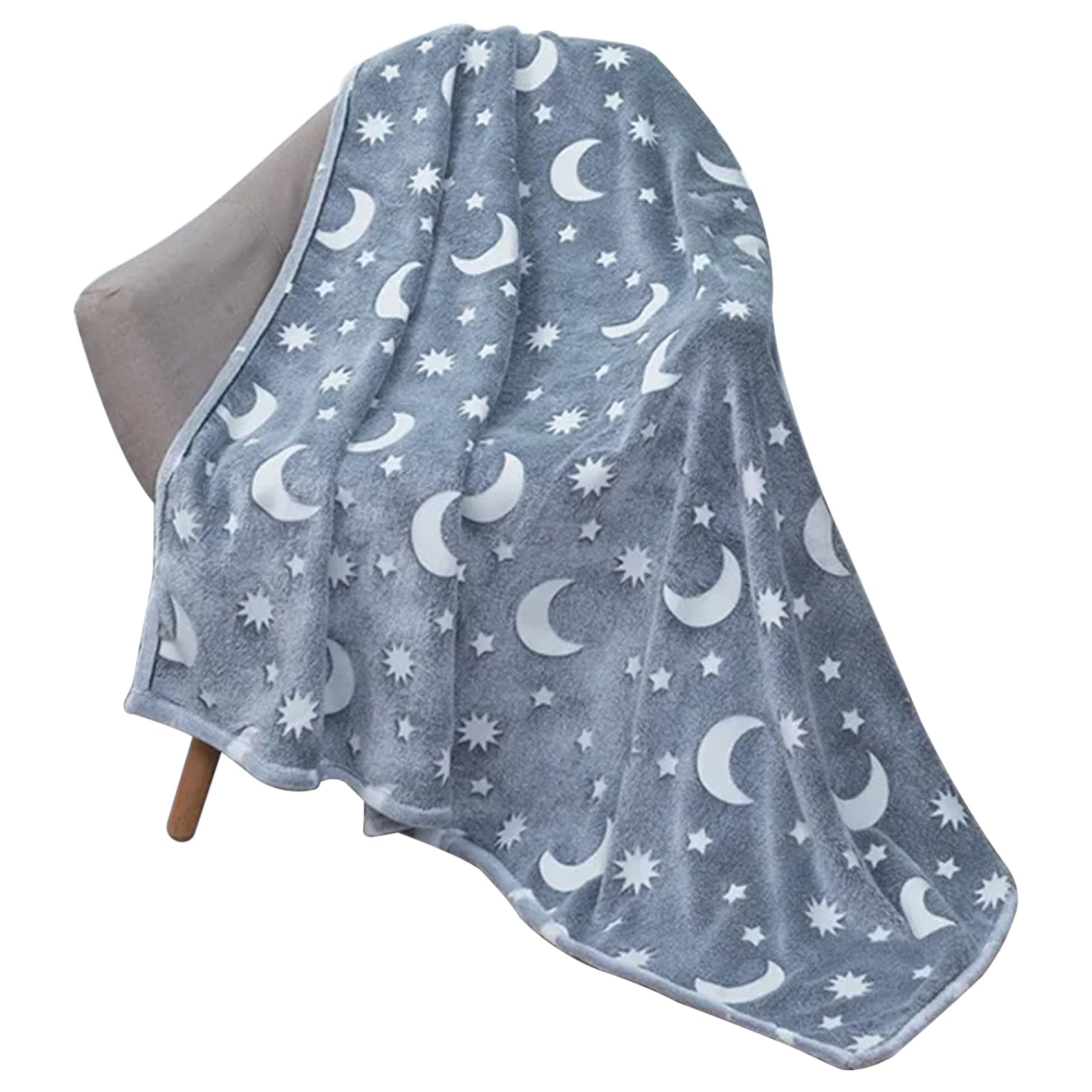 Couverture phosphorescente enfants cadeau idéal et mignon pour lit et canapé