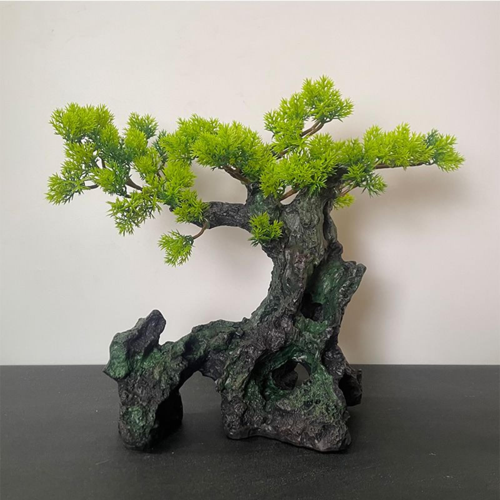 Decorazione per acquario in resina di pino, 30 cm