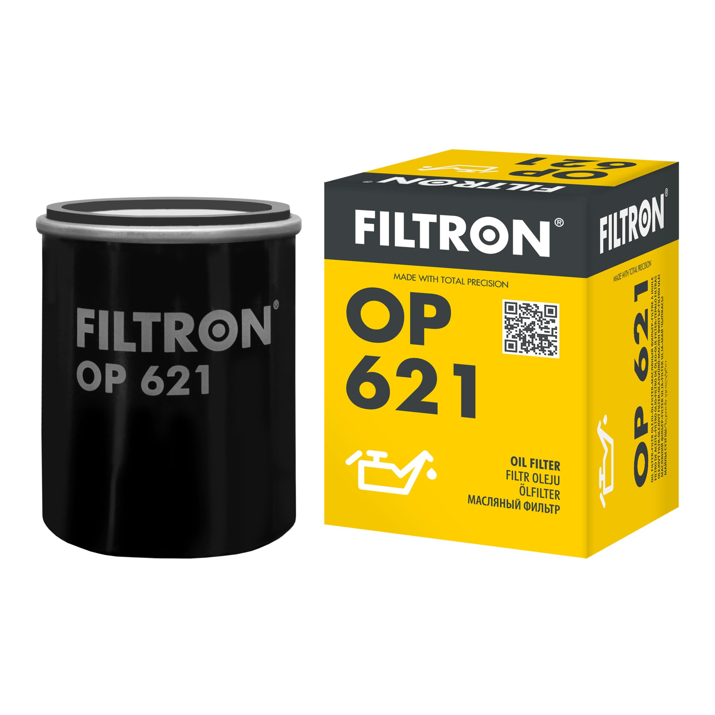 FILTRON OP621 Ölfilter | Für PKW, Zuverlässiger Motorschutz, Optimaler Ölfluss, Robuste Bauweise, Entwickelt für Optimalen Schutz