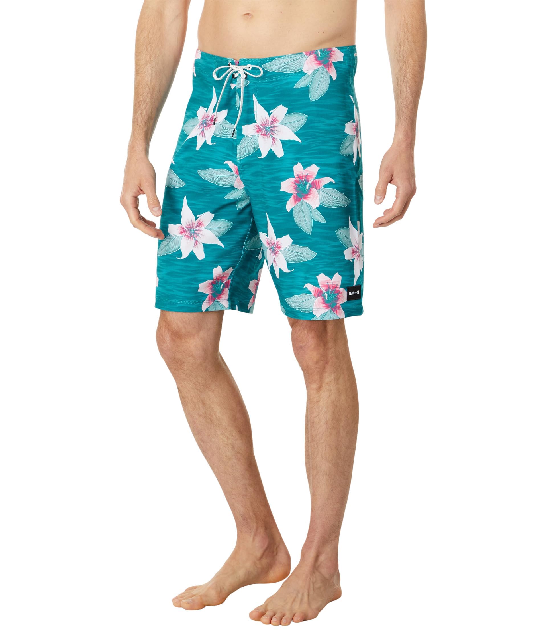 Hurley Pantaloncini Da Bagno Donna - 7,6 Cm, Con Tasche, Blu Navy, Taglia M - 2