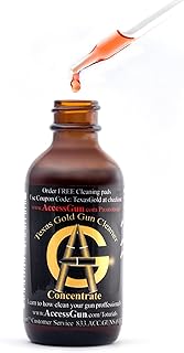 AccessGun Prime Cleaning Oil, Texas Gold Gun Cleaner 2oz, Proprietary Blend
