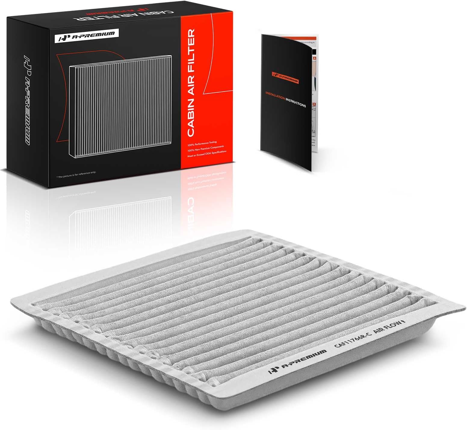 A-Premium Cabin Air Filter Compatible with Dodge Attitude 2015-2018 & Mitsubishi Mirage 2014-2022, Mirage G4 2017-2022, L3 1.2L, Replace# 7850A002