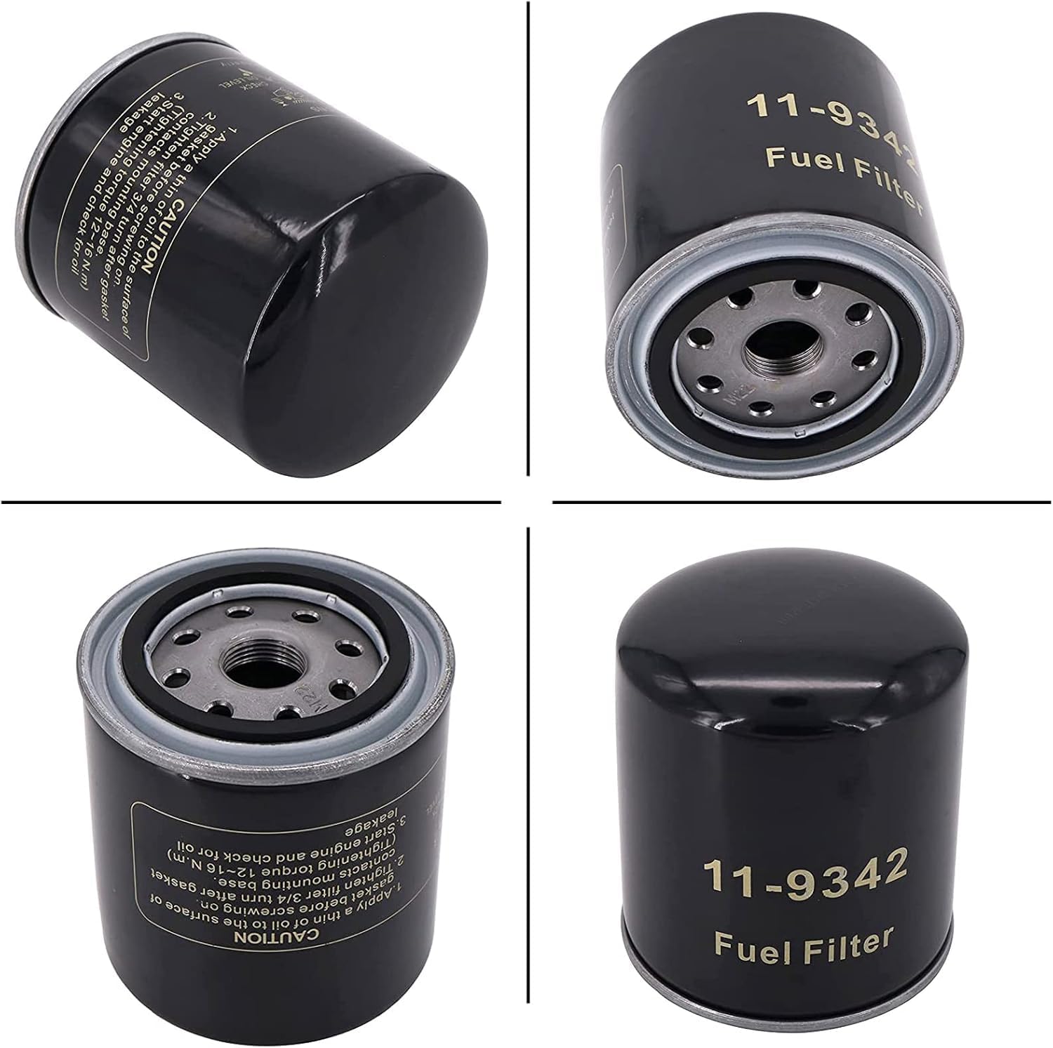 JEENDA Filter Set Filters 11-6182 11-9059 11-9342 Compatible with Thermo King Tripac APU or Evolution Oil Air Fuel Filter