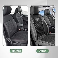 Vista 31 de Fundas de asiento de automóvil para Lexus is 2002-2024, cojín de asiento de automóvil de alta calidad, protectores de asiento impermeables